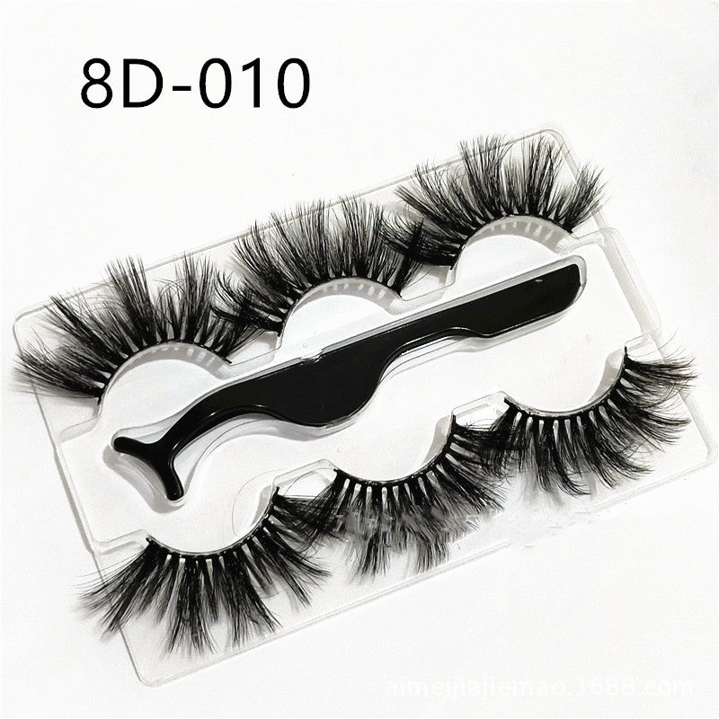 8D multi-layer curling eyelashes