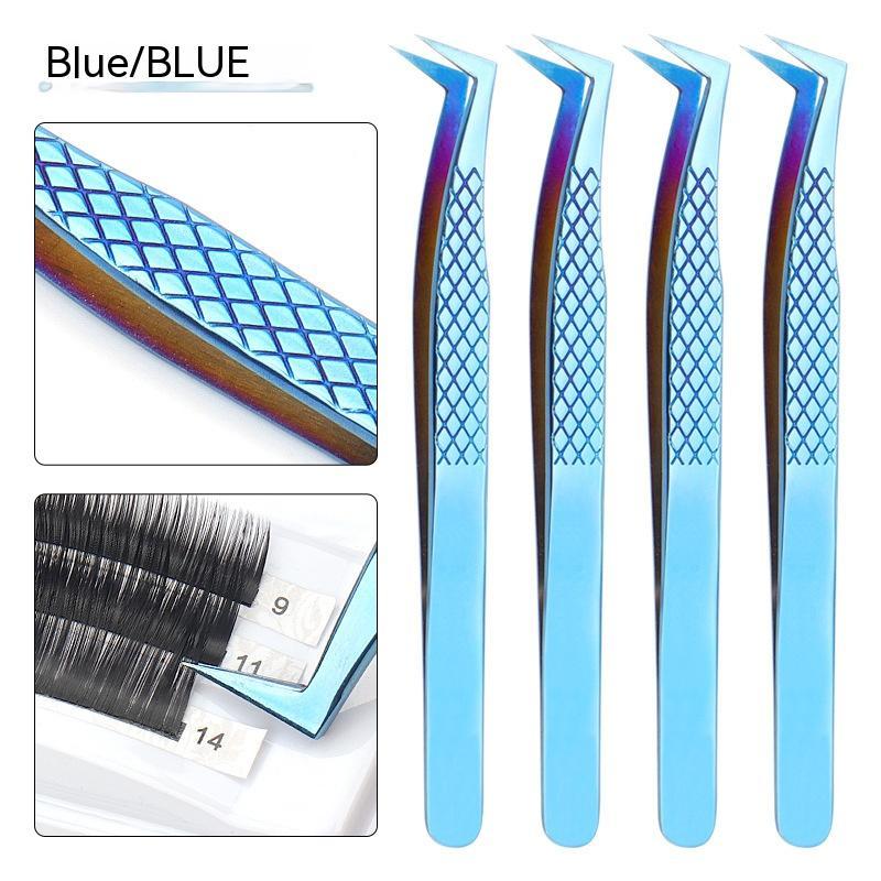 Grafting Eyelash Special Tweezers High Precision Fish Pattern Olecranon Tweezers Stainless Steel Eyelash Tweezers