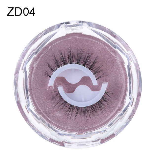 Self-adhesive Reusable Glue-free Eye Lashes With Natural Curl